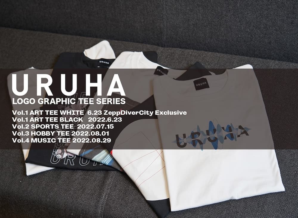 URUHA LOGO GRAPHIC TEE SERIES